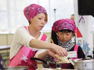 佐々木愛優ちゃん・睦子さん親子