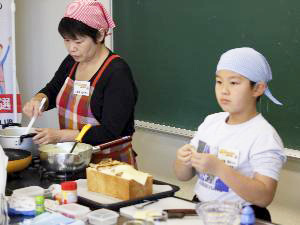 長瀬明大くん・裕子さん親子