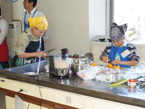 田村雅人くん・元子さん親子