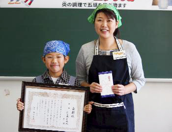 佐々木匠くん・華英さん親子