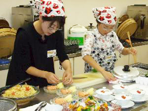 佐藤笑香ちゃん・順子さん親子