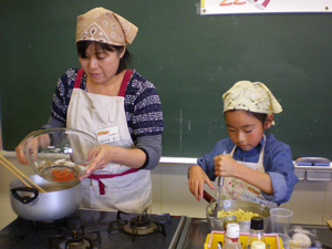 佐々木優花ちゃん・哲子さん親子 